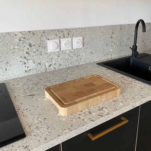 Tagliere in legno - PLPERSO3422 - Chabret - oliato / personalizzato / per uso residenziale