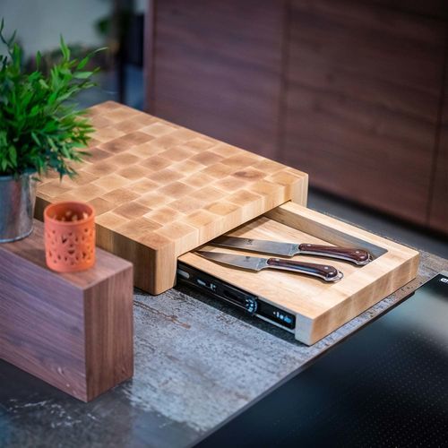 Tagliere in legno - Billot Barbecue - Chabret - oliato / per uso residenziale / contract