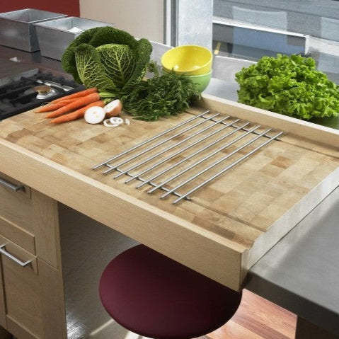 Piano di lavoro in faggio - PT - Chabret - da cucina / beige / cerato
