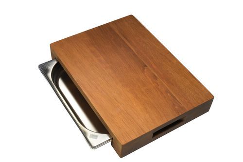 Tagliere in rovere - Lapratic bois de fil - Chabret - in conchiglie / liscio / per uso residenziale