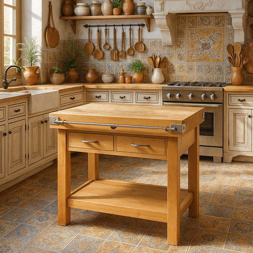 Elemento da cucina da bancone - BILIT - Chabret - a libera installazione / ad isola / ceppo