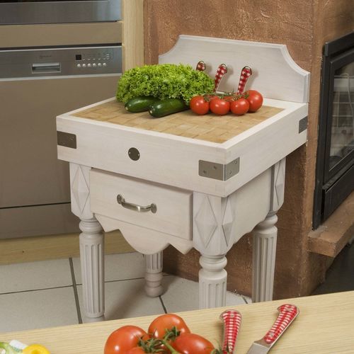 Elemento da cucina a libera installazione - BILRUST - Chabret - ad isola / ceppo / con cassetti