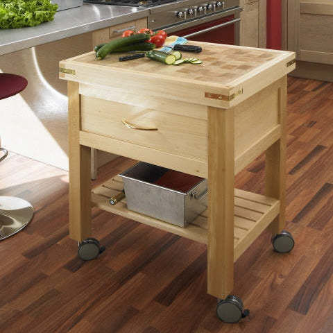 Elemento da cucina mobile - BILDET - Chabret - con rotelle / ad isola / ceppo