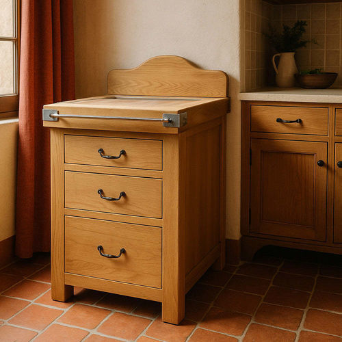 Elemento da cucina a libera installazione - BILOE606008903TC - Chabret - ad isola / ceppo / con cassetti