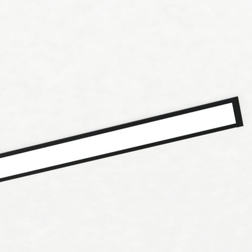 Luce da incasso a soffitto - ORIS 50 OPAL - Brilumen - LED / lineare / IP40