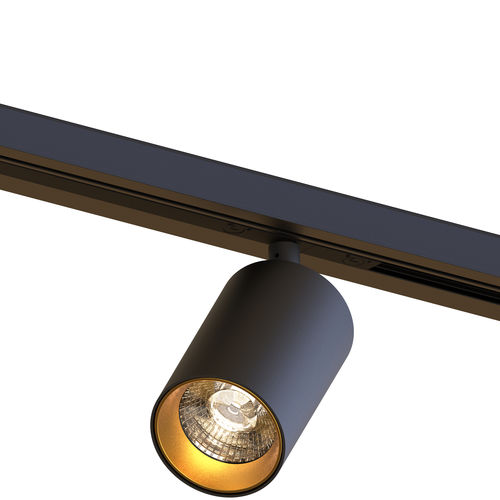 Faretti a binario LED - HERON INVITRACK - Brilumen - cilindrico / in alluminio / contract