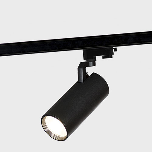 Faretti a binario LED - SPAR 24W - Brilumen - cilindrico / in alluminio / per negozio