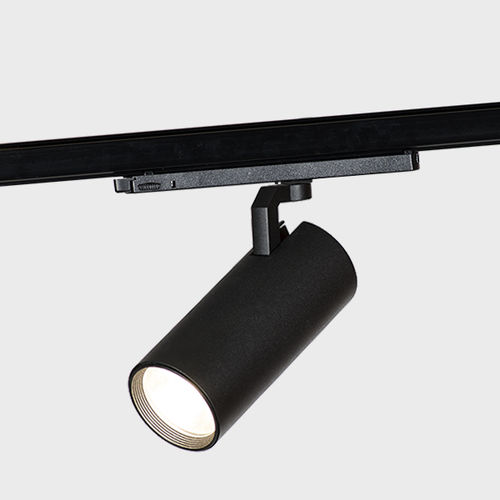 Faretti a binario LED - SPAR 29W - Brilumen - cilindrico / in alluminio / per negozio