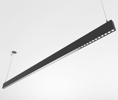 Luce a sospensione - ORIS SLIM PRO COMBI MICROPRISMATIC+LOW GLARE - Brilumen - LED / lineare / IP40