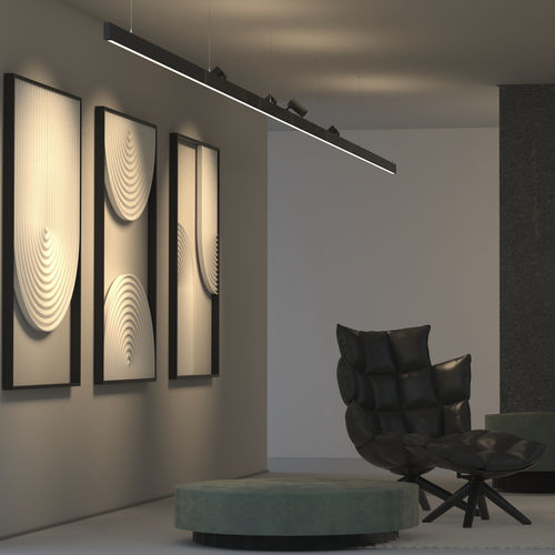 Faretti a binario 48 V - INDYLINER OPAL - Brilumen - LED / lineare / in alluminio