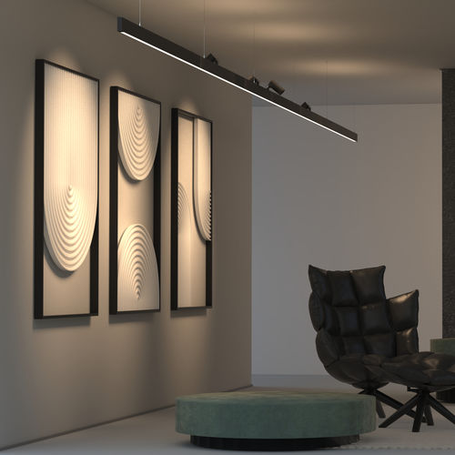 Faretti a binario 48 V - APALIS D/I - Brilumen - LED / cilindrico / in alluminio