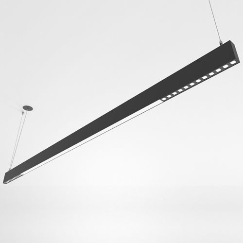 Luce a sospensione - ORIS SLIM PRO COMBI OPAL+LOW GLARE - Brilumen - LED / lineare / IP40