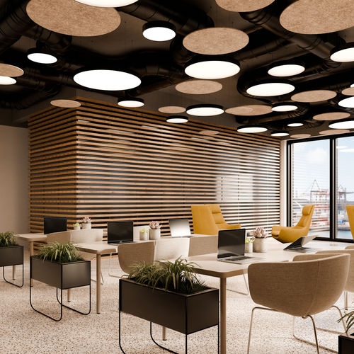 Luce a sospensione - HELIUS - Brilumen - LED / circolare / IP40