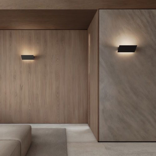 Applique contemporanea - LIV UP/DOWN - Brilumen - da interno / in alluminio termolaccato / in alluminio laccato