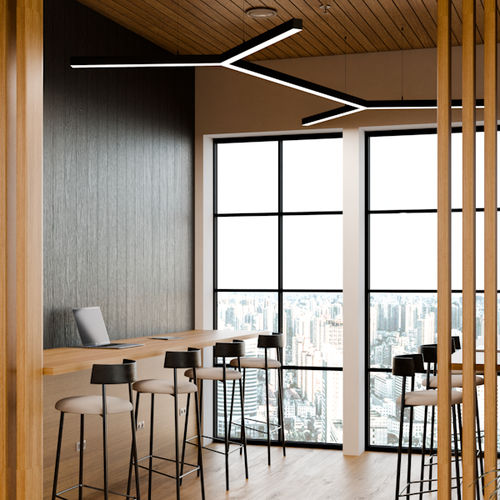 Luce a sospensione - ORIS 50 MICROPRISMATIC - Brilumen - LED / lineare / IP40