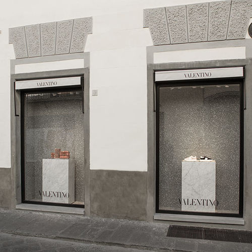 Paramento in marmo - Agglotech - in cemento / in terrazzo / indoor