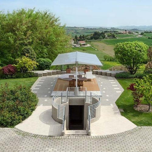 Pergola autoportante - Airoof - Focotto srl - in legno composito / in alluminio / in acciaio verniciato