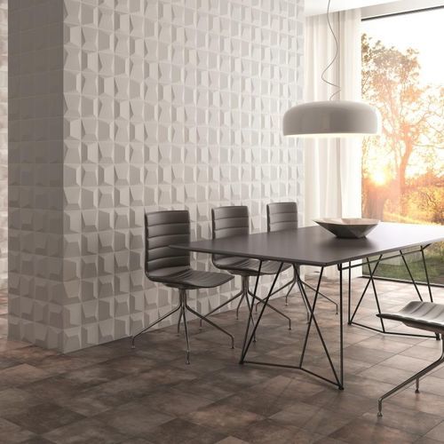 Mosaico in ceramica - KEOPS - DECUS CERAMICA - lucido / 3D / da interno