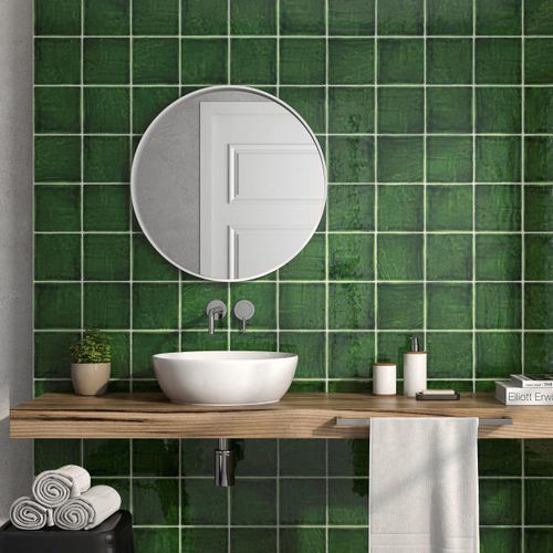 Mosaico in ceramica - CRAQUELÉ - DECUS CERAMICA - lucido / da interno / da bagno