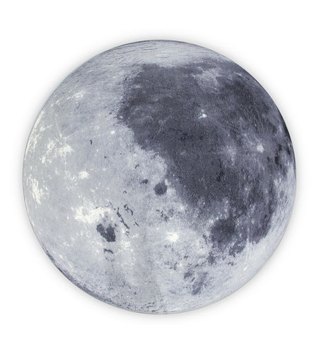 Tappeto contemporaneo - MOON  - Circu - a motivi / in poliammide / rotondo