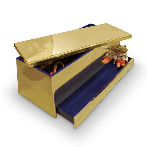 Cassapanca portagiochi - GOLD  - Circu