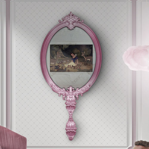 TV a specchio a muro - MAGICAL  - Circu - in stile / argentato / per bambini