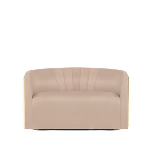 Divano contemporaneo - GRACE - Essential Home - in velluto / con braccioli / imbottito