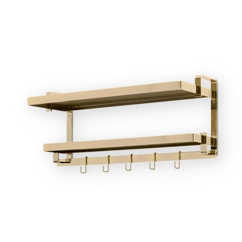 Appendiabiti a muro - BOND - Essential Home - contemporaneo / in ottone lucidato / dorato