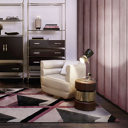 Tavolo d'appoggio contemporaneo - HOPPMAN - Essential Home - in ottone lucidato / in ottone spazzolato / in noce