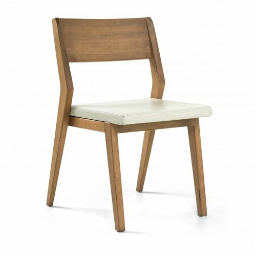 Sedia contemporanea - URCA - Moora - da interno / in pelle / con supporto in legno