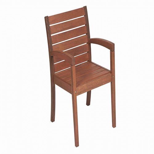 Sedia contemporanea - VILA RICA - Butzke - da esterno / in legno / per uso residenziale