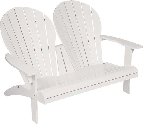 Panca da giardino contemporanea - ADELI - Butzke - in legno / con schienale / con braccioli