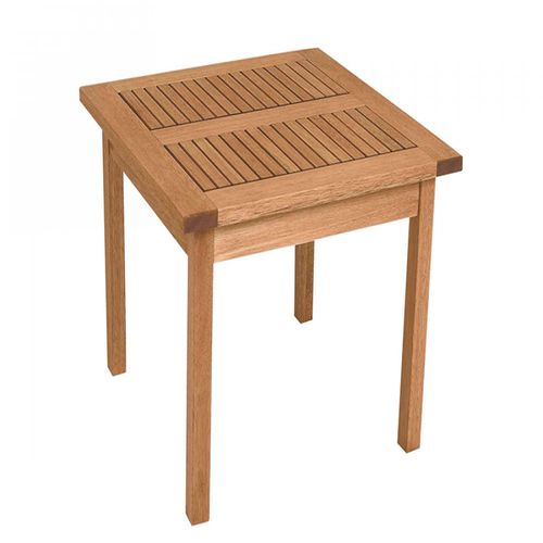 Tavolo d'appoggio contemporaneo - IPANEMA - Butzke - in legno / quadrato / pieghevole
