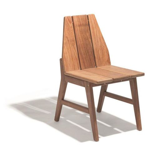 Sedia contemporanea - MUCURI - Butzke - da esterno / in legno / per uso residenziale