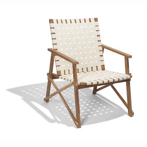 Poltrona contemporanea - MARESIAS - Butzke - in legno / da esterno