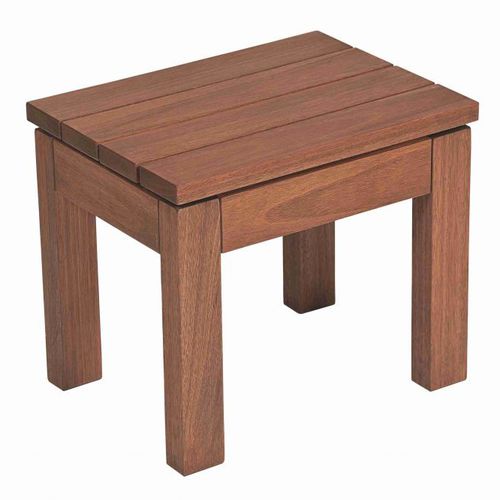 Sgabello contemporaneo - ADELI - Butzke - in legno / da esterno