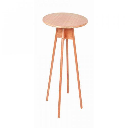 Tavolo da bistrot contemporaneo - TAK - Butzke - in legno / rotondo / per uso residenziale