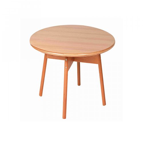 Tavolino basso contemporaneo - TAK - Butzke - in legno / rotondo / per uso residenziale