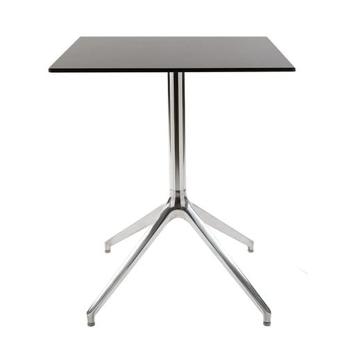 Tavolo da bistrot contemporaneo - Vela Arredamenti - in alluminio / quadrato / professionale