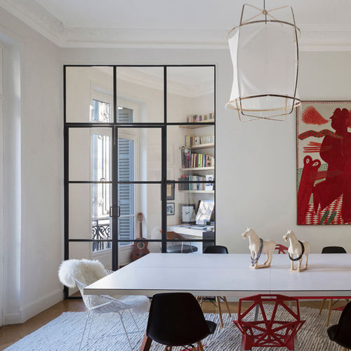 Parete fissa - NEW-YORK - Verrieres Turpin Longueville - a vetrina / per uso residenziale