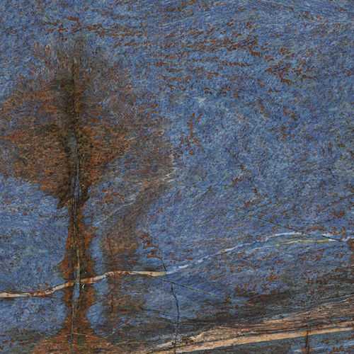 Lastra in pietra naturale in gres porcellanato - Van Gogh Blue 10001 - Efesus Stone - in pietra sinterizzata / per pavimento / per interni