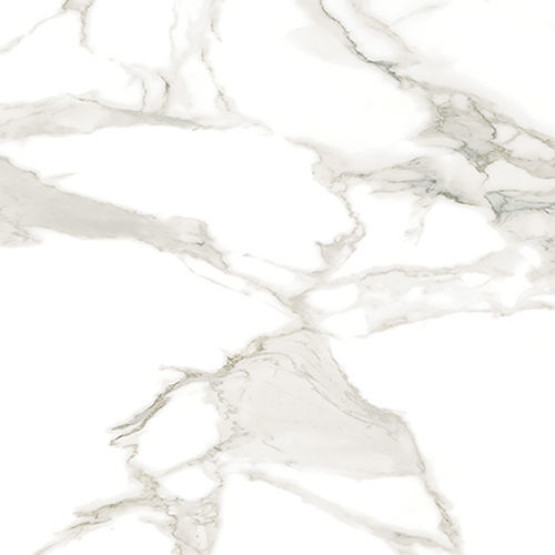 Lastra in pietra naturale in porcellana - Statuario Elite 10001 - Efesus Stone - per interni / levigata / bianca