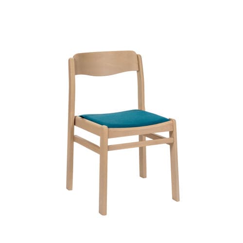 Sedia contemporanea - ROTONDA 2 - BALATON BUTOR - da interno / in tessuto / con supporto in faggio