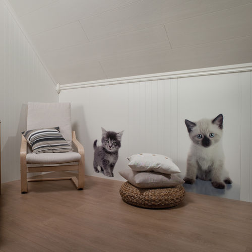 Pannello decorativo da costruzione - KITTEN 1 - Huntonit - da parete / ad alta resistenza / in fibra di legno