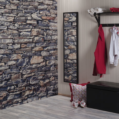 Pannello decorativo di rivestimento - STONEWALL - Huntonit - per arredamento / da parete / ad alta resistenza