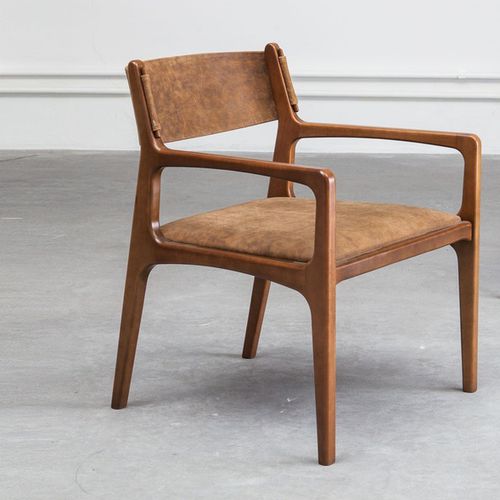 Poltrona classica - HELGA - Estudiobola - in pelle / in tessuto / in legno