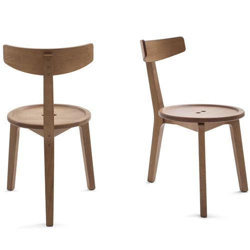 Sedia contemporanea - WILL - Estudiobola - da interno / in legno massiccio / per uso residenziale