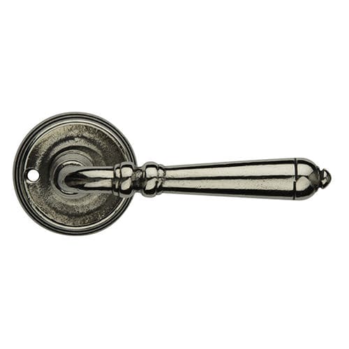 Maniglia per porta - PERLA : 0142 - Giara - in bronzo / classica / finitura argento