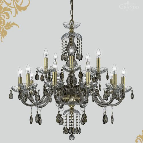 Lampadario classico - OLYMPIA - grandoluce - in cristallo / in cristallo Swarovski® / in metallo
