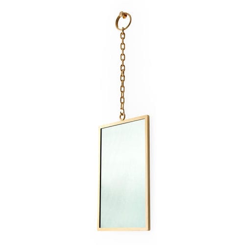 Specchio da soffitto - SP117 - Sigma L2 - classico / rettangolare / in ottone